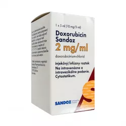 Доксорубицин Sandoz Словения/Австрия 2мг/мл фл. 5мл (10мг) в Ростове на Дону и области фото