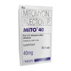 Митомицин (Mitomycin 40mg) порошок д/пригот. р-ра д/инъекц 40мг фл 1шт в Ростове на Дону и области фото