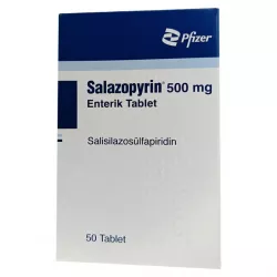 Салазопирин Pfizer табл. 500мг №50 в Ростове на Дону и области фото