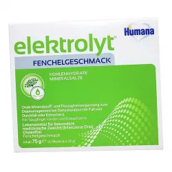 Хумана электролит (Humana) 6.25г фенхель 12шт в Ростове на Дону и области фото