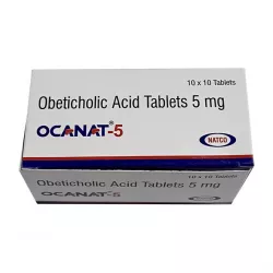 Окалива генерик (Ocanat / Ocabest - 5) :: Обетихолевая кислота 5мг табл. №100 в Ростове на Дону и области фото
