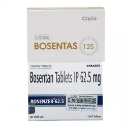 Бозентан (Bosentas Bosenzer, генерик Траклир) табл. 125мг №20 в Ростове на Дону и области фото