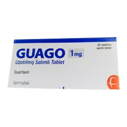 Гуанфацин Гуаго Guago : аналог Эстулик таб. 1мг N28 в Ростове на Дону и области фото
