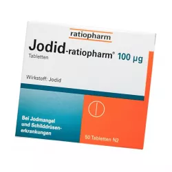 Йодид Ратиофарм (Калия Йодид) ГЕРМАНИЯ Ratiopharm 100мкг таб. №50 в Ростове на Дону и области фото