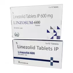 Зивокс аналог (Linezolid / Linospan / Linzosum) :: Линезолид Индия 600мг таб. №10 в Ростове на Дону и области фото