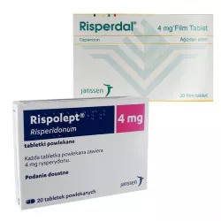 Рисполепт таб. 4мг (название Rispolept / Risperdal) №20 в Ростове на Дону и области фото