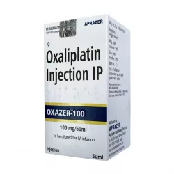 Оксалиплатин Oxazer конц. для приг. инъекц. р-ра 2мг/мл 50мл фл.100мг в Ростове на Дону и области фото