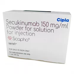 Секукинумаб Козэнтикс аналог :: Secukinumab (Scapho) 150мг лиофил. д/р-ра для п/к введ №1 в Ростове на Дону и области фото