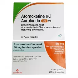 Атомоксетин 80 мг Европа :: Аналог Когниттера :: Glenmark / Aurobindo капс. №30 в Ростове на Дону и области фото