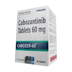 Кабометикс 60 мг полный аналог Кабозантиниб :: Cabozer 60 mg таб. №30 в Ростове на Дону и области фото