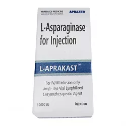 Аспарагиназа (L аспарагиназа) L-Aprakast 10000 МЕ лиоф. для приг. р-ра для инъек. №1 в Ростове на Дону и области фото