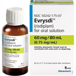 Рисдиплам Эврисди :: Risdiplam Evrysdi порошок для приг. р-ра для ор. прим. 60мг/80мл 0,75мг/мл в Ростове на Дону и области фото