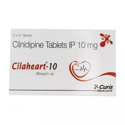 Цилнидипин таб. :: Cilaheart 10 мг №45 в Ростове на Дону и области фото
