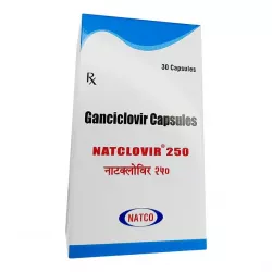 Ганцикловир таблетки (капсулы) Natclovir 250мг №30 в Ростове на Дону и области фото