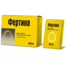 Фертина Инозит и Фолиевая кислота пак.саше 3г 30шт в Ростове на Дону и области фото