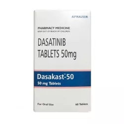 Дазатиниб (Dasakast) :: полный аналог Спрайсел :: таб. 50мг №60 в Ростове на Дону и области фото