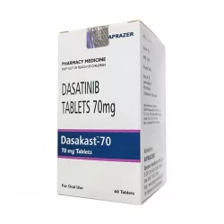 Дазатиниб (Dasakast) :: полный аналог Спрайсел :: таб. 70мг №60 в Ростове на Дону и области фото